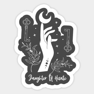Daughter of Hecate Witchy Botanical Sticker